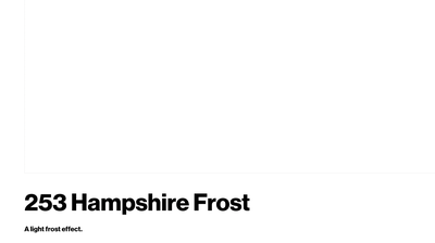 1m 253 Hampshire Frost