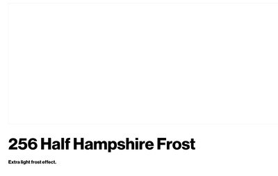 1m 256 Half Hampshire Frost