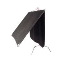 Black Floppy 120 x 120 cm
