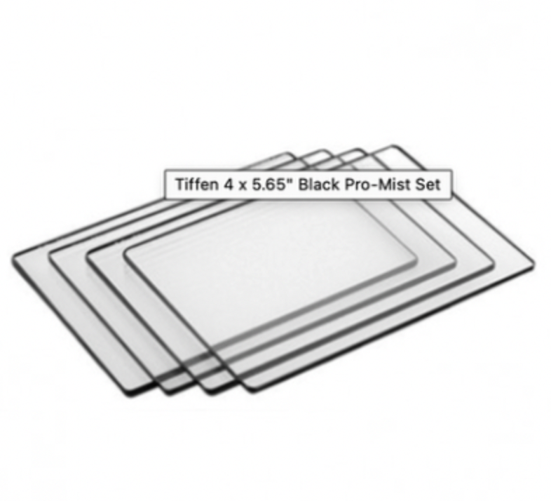 Nisi Filter Holder + Adapter Rings + Tiffen 4x4 Pro-Mist Filter Kit ( 1, 1/2, 1/4, 1/8 )
