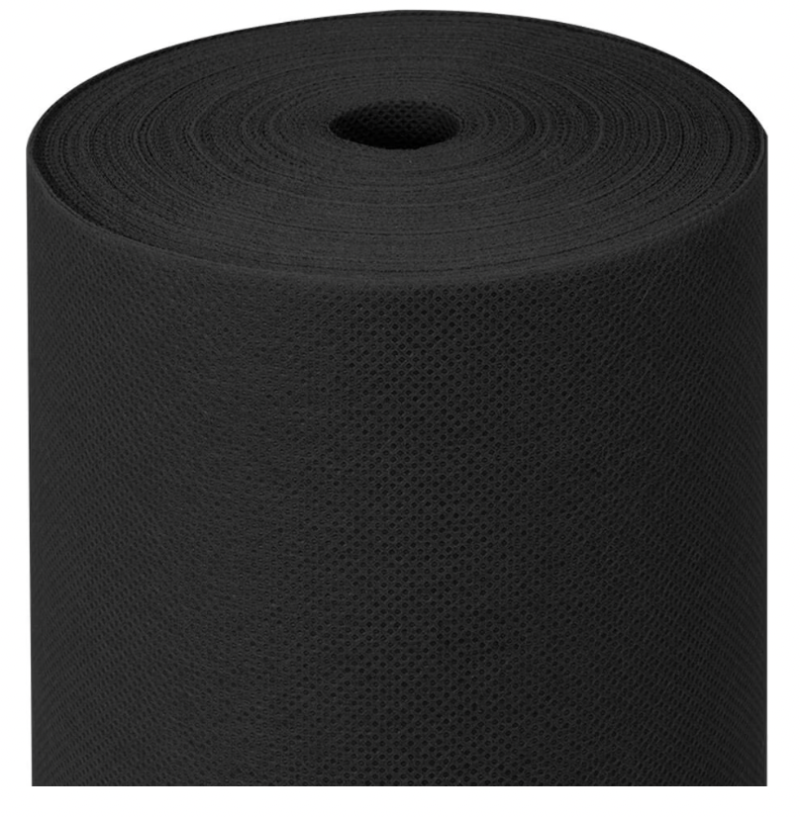 Roll of Black Disposable Tablecloth 1.20 x 50 m