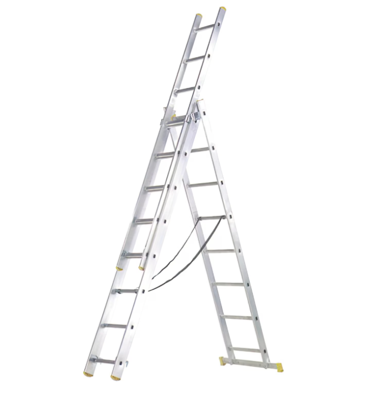 Aluminium Three-Section Ladder