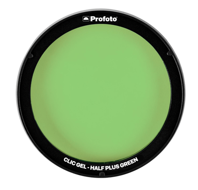 Clic Gel Half Plus Green