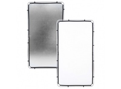 Extra Scrim Silver / White for Lastolite 2 x 1 m