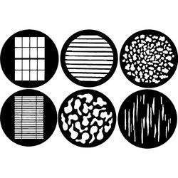 Gobos for Zoom Spot Elinchrom