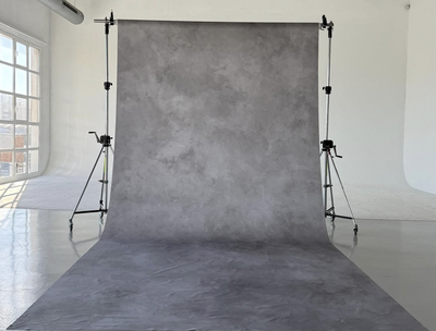 Medium Grey Background (3 x 7 m)