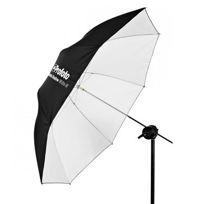 Umbrella Shallow White M 105 cm / 3.4'