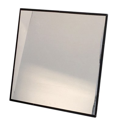 Polyboard 1 x 1 m Mirror White