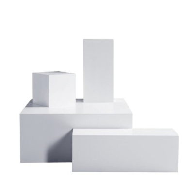 White Cubes 40 x 40 x 40 cm