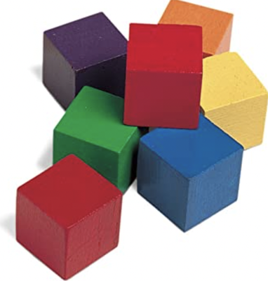 Color Cubes 70 x 70 x 70 cm (1 paint color included)