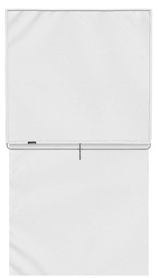 White Floppy 120 x 120 cm